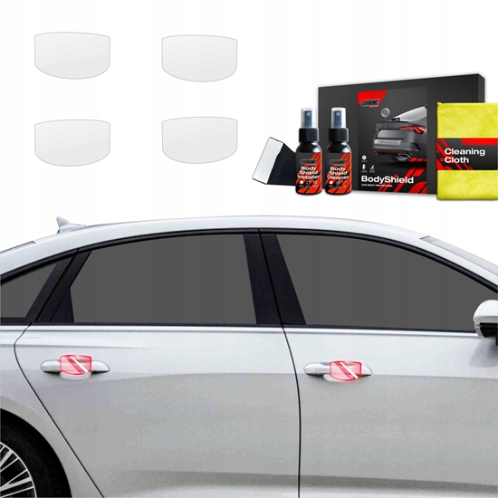 Изображение GrizzGlass Folia ochronna pod klamki GrizzGlass BodyShield do Audi A6 C8 Sedan (2018-2023) [4w1]