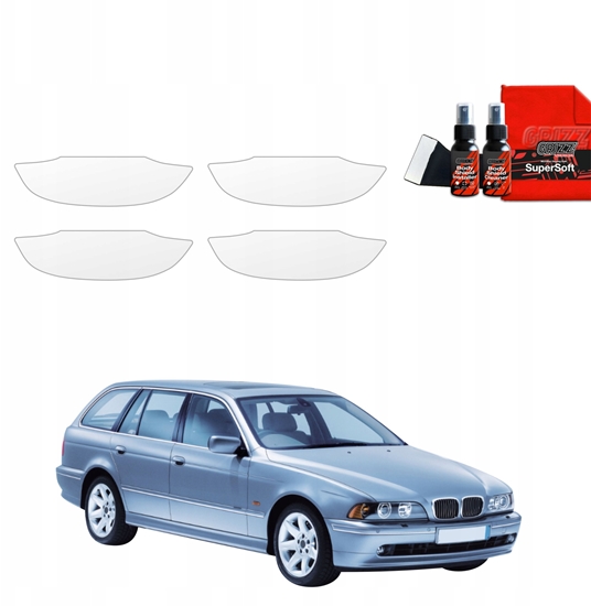 Изображение GrizzGlass Folia ochronna pod klamki GrizzGlass BodyShield do BMW 5 E39 Kombi (1995-2003) [4w1]