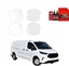 Изображение GrizzGlass Folia ochronna pod klamki GrizzGlass BodyShield do Ford Custom (2023-2026) [4w1]