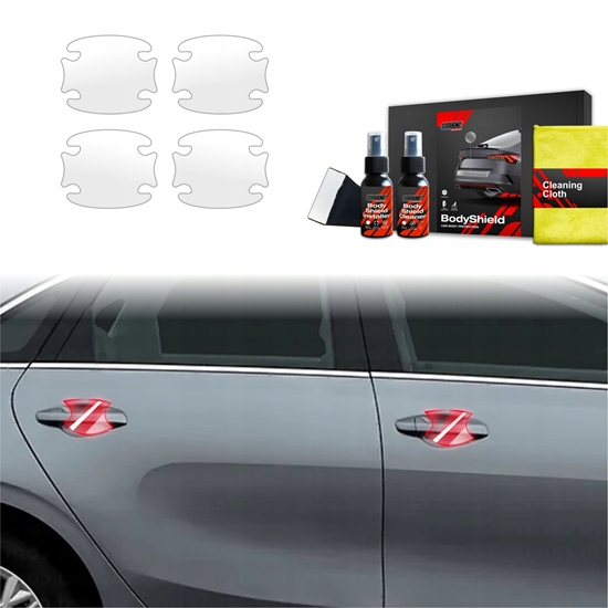 Изображение GrizzGlass Folia ochronna pod klamki GrizzGlass BodyShield do Kia Ceed (2021-2025) [4w1]
