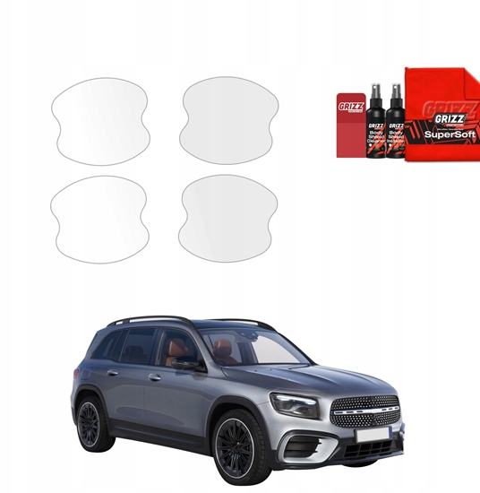 Picture of GrizzGlass Folia ochronna pod klamki GrizzGlass BodyShield do Mercedes GLB 200 (2023-2026) [4w1]