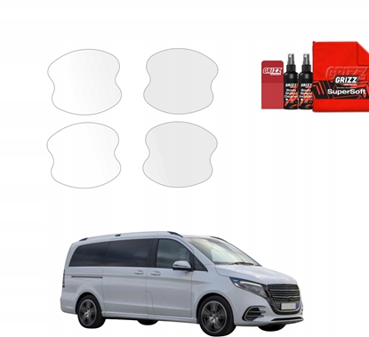 Attēls no GrizzGlass Folia ochronna pod klamki GrizzGlass BodyShield do Mercedes V Klasa (2025-2026) [4w1]