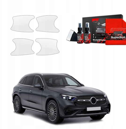 Picture of GrizzGlass Folia ochronna pod klamki GrizzGlass BodyShield do Mercedes-Benz GLC C254 (2023-2025) [4w1]