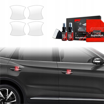 Attēls no GrizzGlass Folia ochronna pod klamki GrizzGlass BodyShield do MG ZS Hybrid+ (2024-2025) [4w1]