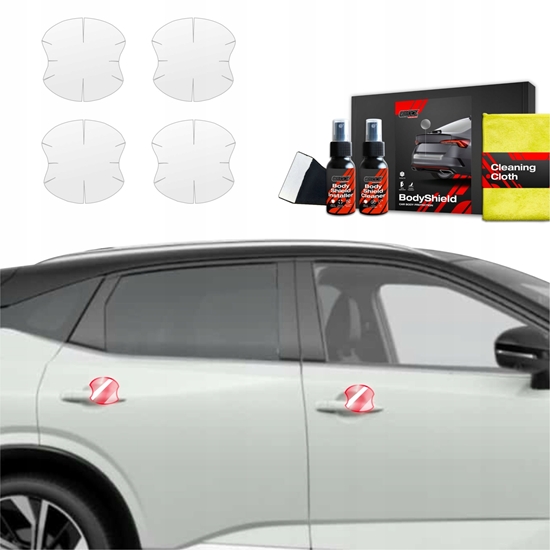 Picture of GrizzGlass Folia ochronna pod klamki GrizzGlass BodyShield do Nissan Qashqai 3 Facelift (2024-2025) [4w1]