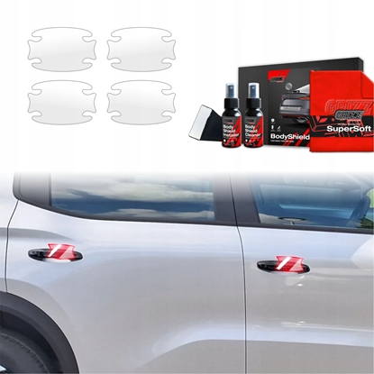 Attēls no GrizzGlass Folia ochronna pod klamki GrizzGlass BodyShield do Opel Frontera (2024-2025) [4w1]
