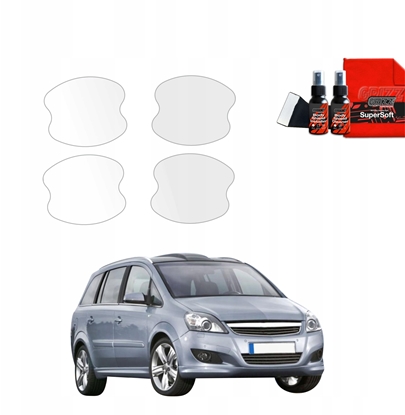 Attēls no GrizzGlass Folia ochronna pod klamki GrizzGlass BodyShield do Opel Zafira B Kombi 5D (2010-2014) [4w1]