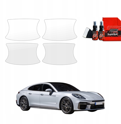 Attēls no GrizzGlass Folia ochronna pod klamki GrizzGlass BodyShield do Porsche Panamera 2 (2016-2024) [4w1]