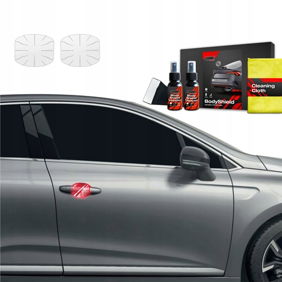 Picture of GrizzGlass Folia ochronna pod klamki GrizzGlass BodyShield do Renault Clio (2020-2024) [2w1]
