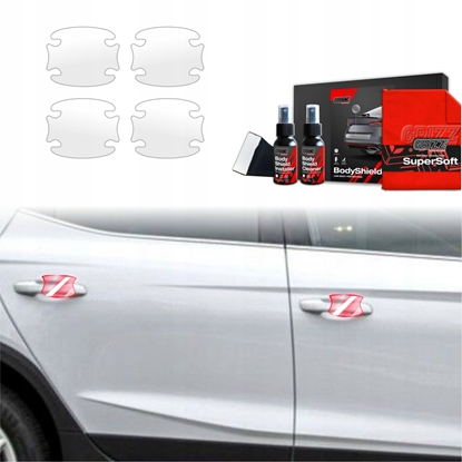 Attēls no GrizzGlass Folia ochronna pod klamki GrizzGlass BodyShield do Seat Arona (2021-2025) [4w1]