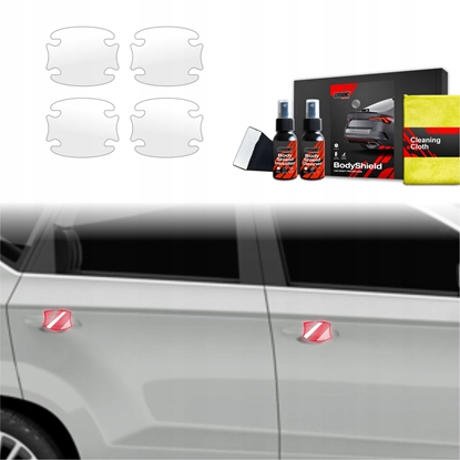 Attēls no GrizzGlass Folia ochronna pod klamki GrizzGlass BodyShield do Seat Ateca (2020-2025) [4w1]