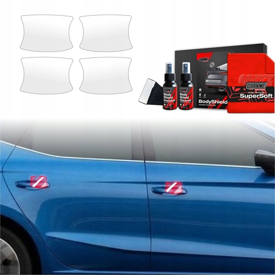 Изображение GrizzGlass Folia ochronna pod klamki GrizzGlass BodyShield do Seat Ibiza (2021-2025) [4w1]