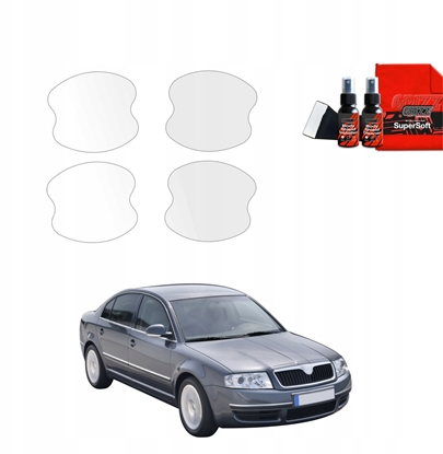 Attēls no GrizzGlass Folia ochronna pod klamki GrizzGlass BodyShield do Skoda Superb (2001-2008) [4w1]