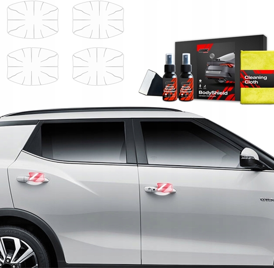 Picture of GrizzGlass Folia ochronna pod klamki GrizzGlass BodyShield do SsangYong Tivoli (2023-2025) [4w1]