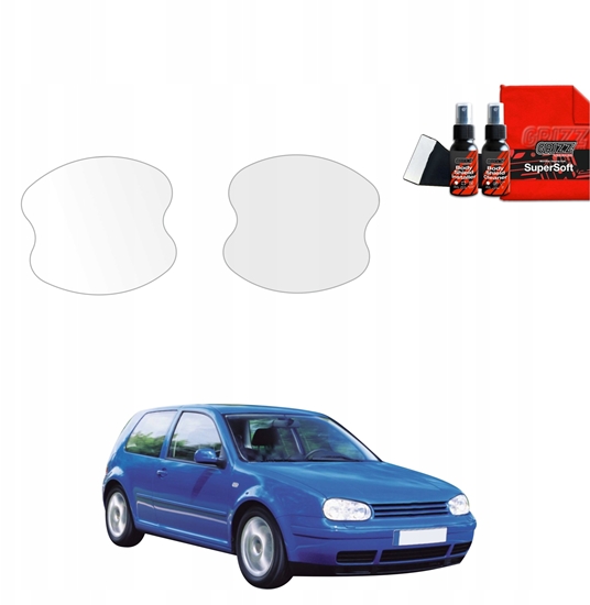 Picture of GrizzGlass Folia ochronna pod klamki GrizzGlass BodyShield do Volkswagen Golf 4 Hatchback 3D (1997-2003) [4w1]