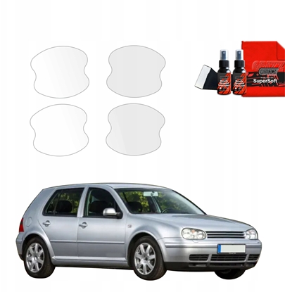 Attēls no GrizzGlass Folia ochronna pod klamki GrizzGlass BodyShield do Volkswagen Golf 4 Hatchback 5D (1997-2003) [4w1]