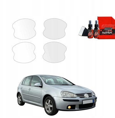 Attēls no GrizzGlass Folia ochronna pod klamki GrizzGlass BodyShield do Volkswagen Golf 5 Hatchback 5D (2003-2009) [4w1]