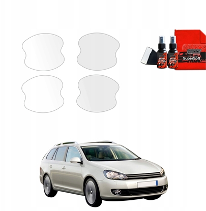 Attēls no GrizzGlass Folia ochronna pod klamki GrizzGlass BodyShield do Volkswagen Golf 6 Variant (2009-2014) [4w1]