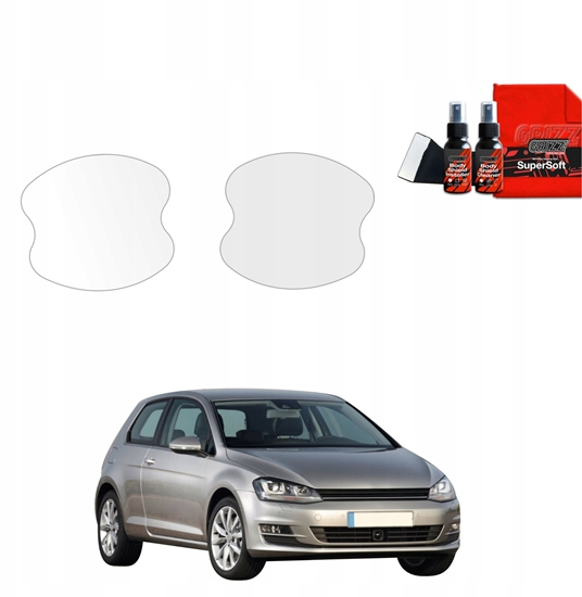 Picture of GrizzGlass Folia ochronna pod klamki GrizzGlass BodyShield do Volkswagen Golf 7 Hatchback 3D (2013-2020) [2w1]