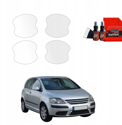Attēls no GrizzGlass Folia ochronna pod klamki GrizzGlass BodyShield do Volkswagen Golf Plus Hatchback 5D (2004-2008) [4w1]