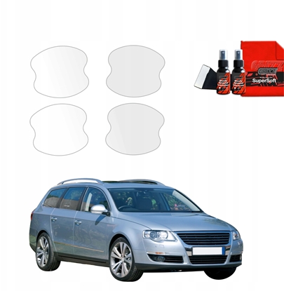 Attēls no GrizzGlass Folia ochronna pod klamki GrizzGlass BodyShield do Volkswagen Passat B6 Variant (2005-2010) [4w1]