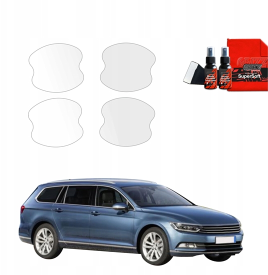 Picture of GrizzGlass Folia ochronna pod klamki GrizzGlass BodyShield do Volkswagen Passat B8 Kombi (2014-2022) [4w1]