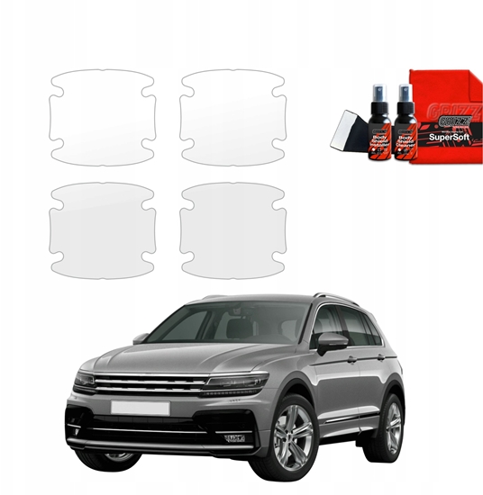 Picture of GrizzGlass Folia ochronna pod klamki GrizzGlass BodyShield do Volkswagen Tiguan 2 (2016-2020) [4w1]