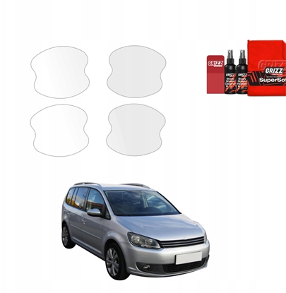Attēls no GrizzGlass Folia ochronna pod klamki GrizzGlass BodyShield do Volkswagen Touran I MPV 5D (2010-2015) [4w1]