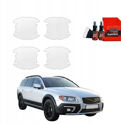 Attēls no GrizzGlass Folia ochronna pod klamki GrizzGlass BodyShield do Volvo XC70 3 Kombi 5D (2013-2016) [4w1]
