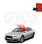 Picture of GrizzGlass Folia przeciwdeszczowa na lusterka GrizzGlass ZeroDrop do Audi A8 D3 (2003-2010)