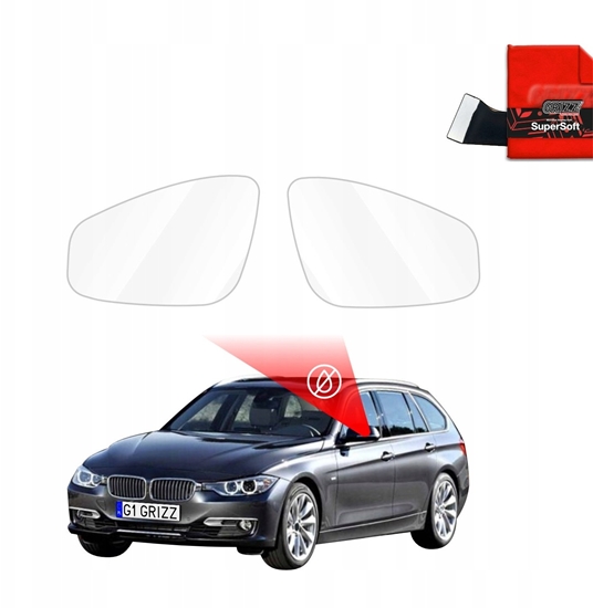 Picture of GrizzGlass Folia przeciwdeszczowa na lusterka GrizzGlass ZeroDrop do BMW 3 F31 Kombi Pre-LCI (2011-2015)