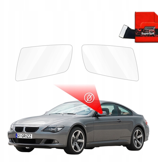 Picture of GrizzGlass Folia przeciwdeszczowa na lusterka GrizzGlass ZeroDrop do BMW 6 E63 (2003-2010)