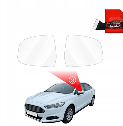 Attēls no GrizzGlass Folia przeciwdeszczowa na lusterka GrizzGlass ZeroDrop do Ford Mondeo Mk5 Sedan (2014-2019)