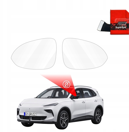 Picture of GrizzGlass Folia przeciwdeszczowa na lusterka GrizzGlass ZeroDrop do MG S5 EV (2025-2026)