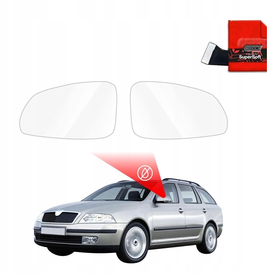 Picture of GrizzGlass Folia przeciwdeszczowa na lusterka GrizzGlass ZeroDrop do Skoda Octavia 2 Kombi (2004-2008)
