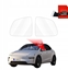 Picture of GrizzGlass Folia przeciwdeszczowa na lusterka GrizzGlass ZeroDrop do Tesla Model Y Juniper (2024-2025)