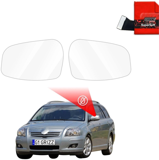 Picture of GrizzGlass Folia przeciwdeszczowa na lusterka GrizzGlass ZeroDrop do Toyota Avensis Kombi (2003-2009)