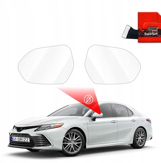 Picture of GrizzGlass Folia przeciwdeszczowa na lusterka GrizzGlass ZeroDrop do Toyota Camry (2020-2024)