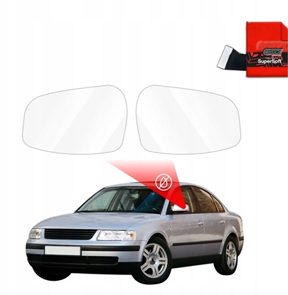 Attēls no GrizzGlass Folia przeciwdeszczowa na lusterka GrizzGlass ZeroDrop do Volkswagen Passat B5 Sedan (1996-2000)