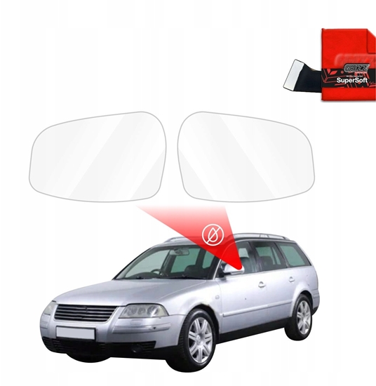 Picture of GrizzGlass Folia przeciwdeszczowa na lusterka GrizzGlass ZeroDrop do Volkswagen Passat B5 Variant Facelifting (2000-2006)