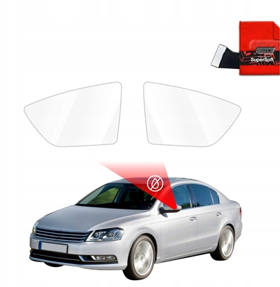 Attēls no GrizzGlass Folia przeciwdeszczowa na lusterka GrizzGlass ZeroDrop do Volkswagen Passat B7 Sedan (2010-2014)
