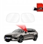 Attēls no GrizzGlass Folia przeciwdeszczowa na lusterka GrizzGlass ZeroDrop do Volvo V60 (2018-2023)