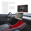 Attēls no GrizzGlass Matowa folia ochronna do wntrza GrizzGlass PianoSkin do Tesla Model Y (2020-2024) [4w1]