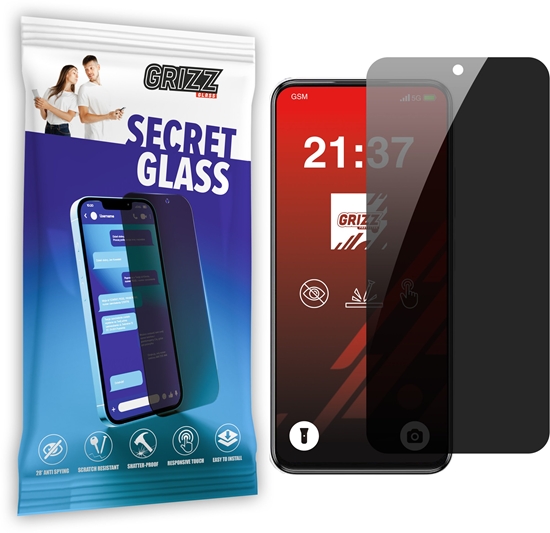 Picture of GrizzGlass Matowe szko prywatyzujce GrizzGlass SecretGlass do Itel A80