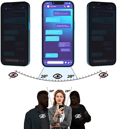 Attēls no GrizzGlass Matowe szko prywatyzujce GrizzGlass SecretGlass do Oppo A6 Pro 5G