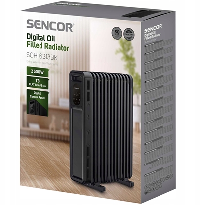 Attēls no Grzejnik Sencor SOH 6313WH Grzejnik olejowy