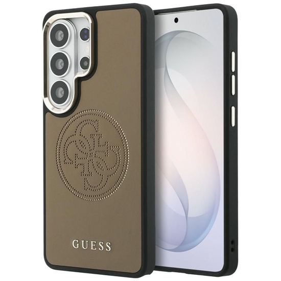Picture of Guess - GUESS case for SAMSUNG S26 Ultra GUHMS26L5PG4SRGW (Perforated Logo MagSafe) brown