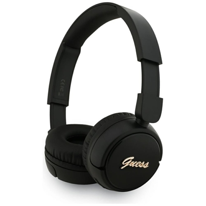 Attēls no Guess - Script Metal Logo Wireless Headphone Black