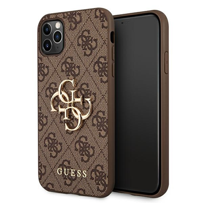 Picture of Guess GUHCN654GMGBR iPhone 11 Pro Max brązowy|brow