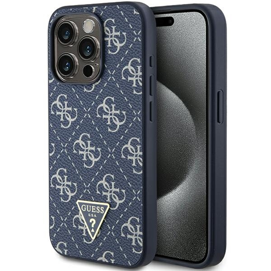 Picture of Guess GUHCP15XPG4GPB Rear Cover for Apple iPhone 15 Pro Max